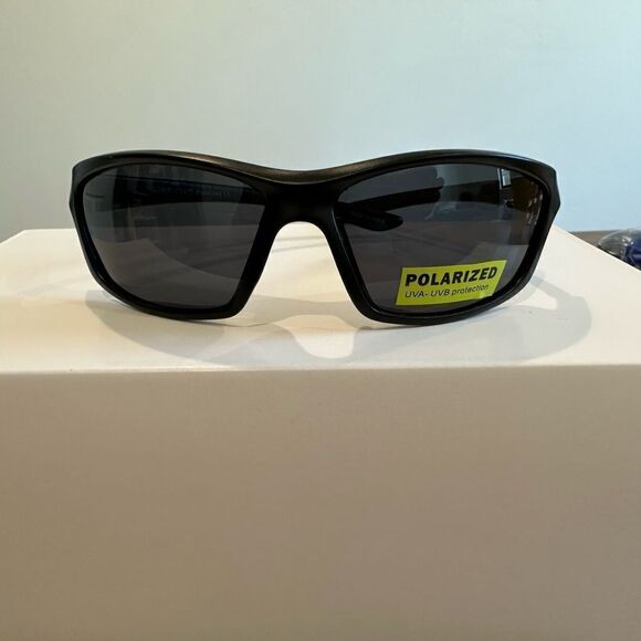 Razor Style Sporty Sunglasses, Plastic Frames, Polarized Lenses, UVA-UVB Protect - Picture 7 of 7